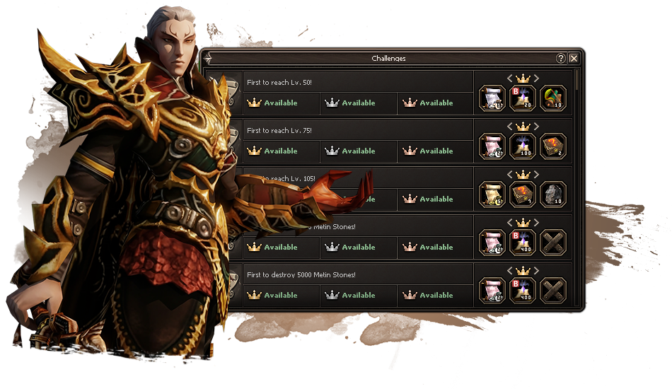 Challenges UI
