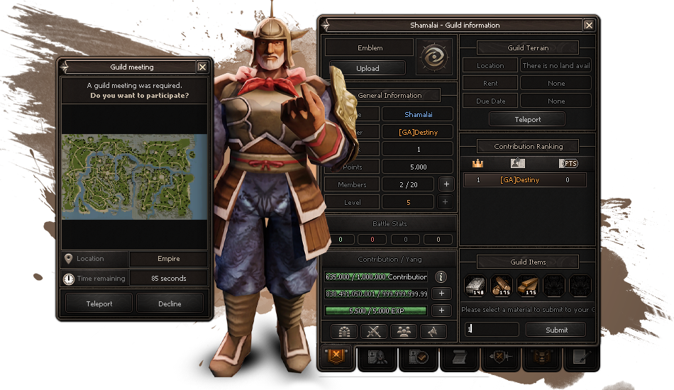 Guild System UI